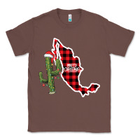 Chestnut Merry Christmas Classic Tee - CowhideDigitalArt