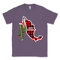 Lavender Merry Christmas Classic Tee - CowhideDigitalArt