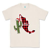 Natural Merry Christmas Classic Tee - CowhideDigitalArt