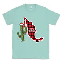 Seafoam Merry Christmas Classic Tee - CowhideDigitalArt