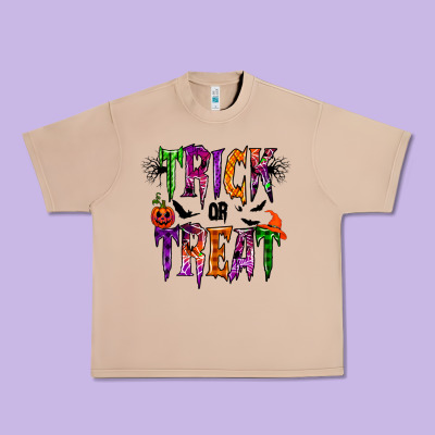 Trick Or Treat Urban Heavy Tee Designed By Racoondesign
