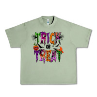 Oil Green trick or treat Urban Heavy Tee - RacoonDesign