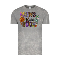 Cloud Rock Brews And Boos Vintage Tee - CowhideDigitalArt