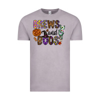 Vintage Zinc Brews And Boos Vintage Tee - CowhideDigitalArt