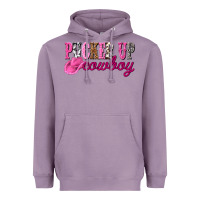 Lavender pucker up cowboy Heavyweight Hoodie - NancyCooperArtShop