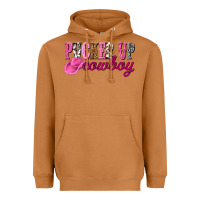 Meerkat pucker up cowboy Heavyweight Hoodie - NancyCooperArtShop