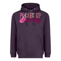 Plum pucker up cowboy Heavyweight Hoodie - NancyCooperArtShop
