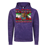 Cloud Purple El Papa Mas Chingon Vintage Hoodie - texasbilliewilder