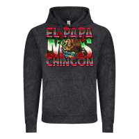 Vintage Black El Papa Mas Chingon Vintage Hoodie - texasbilliewilder