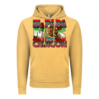 Vintage Mustard El Papa Mas Chingon Vintage Hoodie - texasbilliewilder