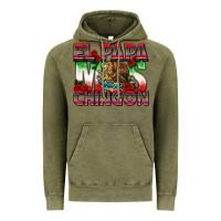 Vintage Olive El Papa Mas Chingon Vintage Hoodie - texasbilliewilder