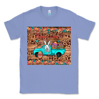 Colony Blue happy easter truck Classic Tee - JahusDesignShop