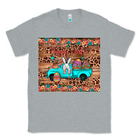 Heather Grey happy easter truck Classic Tee - JahusDesignShop