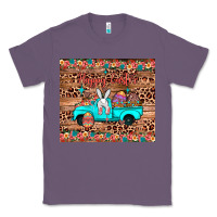 Lavender happy easter truck Classic Tee - JahusDesignShop