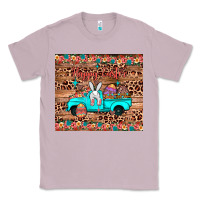 Lilac happy easter truck Classic Tee - JahusDesignShop