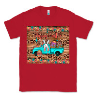Red happy easter truck Classic Tee - JahusDesignShop