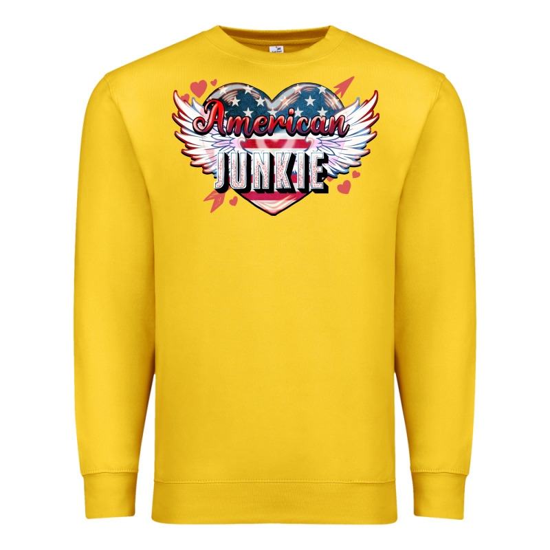 American Junkie Premium Sweatshirt by NancyCooperArtShop | Teevron