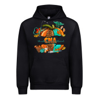 Black cna pumpkin nurse Urban Hoodie - NancyCooperArtShop