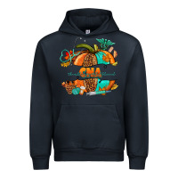 Navy cna pumpkin nurse Urban Hoodie - NancyCooperArtShop
