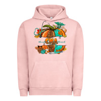 Pigment Salmon cna pumpkin nurse Urban Hoodie - NancyCooperArtShop