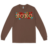 Chestnut xoxo roses and keys Long Sleeve Tee - AdoDesignShop