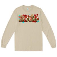 Mushroom xoxo roses and keys Long Sleeve Tee - AdoDesignShop