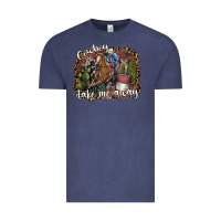 Vintage Denim cowboy take me away Vintage Tee - SublimationCraftShop
