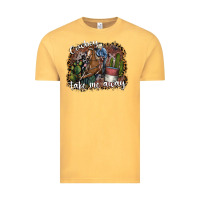 Vintage Mustard cowboy take me away Vintage Tee - SublimationCraftShop