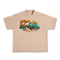 Burro western farm truck farm animals Urban Heavy Tee - FaDigitalArtStudio