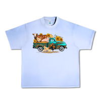 Grape Ice western farm truck farm animals Urban Heavy Tee - FaDigitalArtStudio