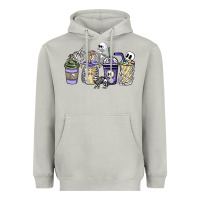 Moon Dust skeleton coffee cups Heavyweight Hoodie - NancyCooperArtShop