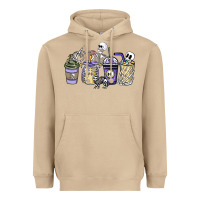 Mushroom skeleton coffee cups Heavyweight Hoodie - NancyCooperArtShop