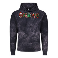 Cloud Black christmas believe Vintage Hoodie - RanaPortraitStore