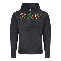 Vintage Black christmas believe Vintage Hoodie - RanaPortraitStore