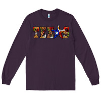 Plum texas christmas Long Sleeve Tee - JahusDesignShop