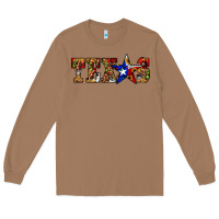 Toasted Coconut texas christmas Long Sleeve Tee - JahusDesignShop