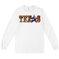 White texas christmas Long Sleeve Tee - JahusDesignShop