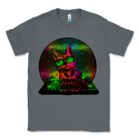 Charcoal Heather HOUSE CAT (Rainbow DJ Kitty) Classic Tee - Bettercallsaul