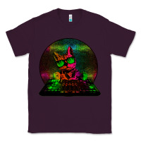 Plum HOUSE CAT (Rainbow DJ Kitty) Classic Tee - Bettercallsaul