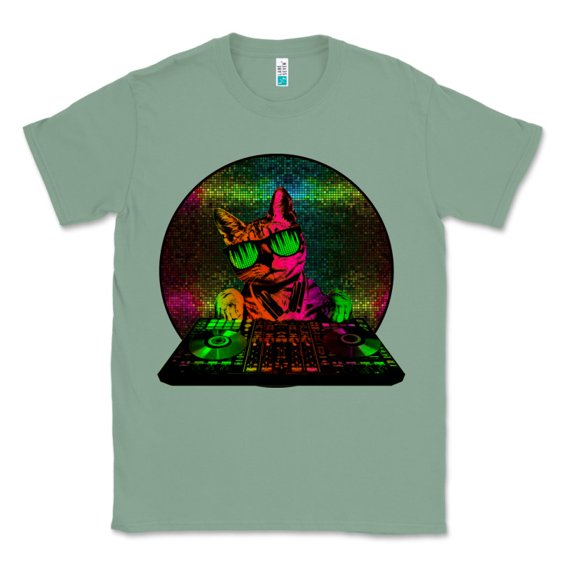 House Cat (rainbow Dj Kitty) Classic Tee by Bettercallsaul | Teevron