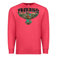 Cardinal aztec free bird Premium Sweatshirt - NancyCooperArtShop