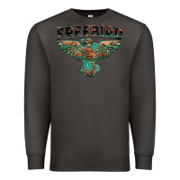 Smoke aztec free bird Premium Sweatshirt - NancyCooperArtShop