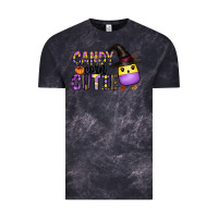 Cloud Black Candy Corn Cutie Vintage Tee - CowhideDigitalArt