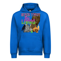 Cobalt Never Trust The Living Urban Hoodie - texasbilliewilder