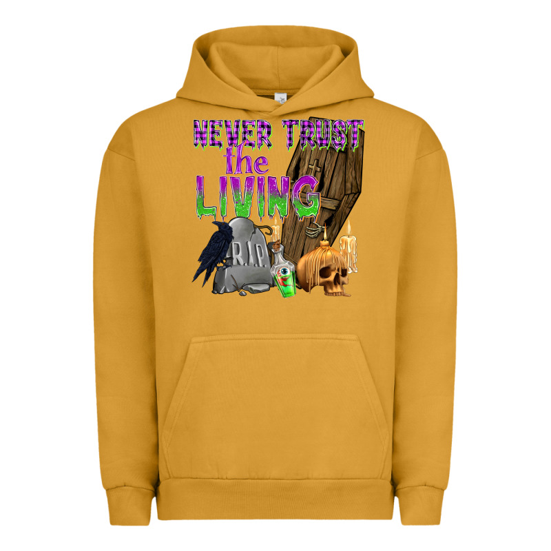 Never Trust The Living Urban Hoodie by texasbilliewilder | Teevron