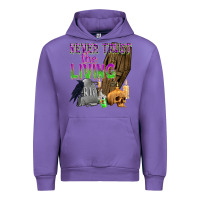 Tulip Never Trust The Living Urban Hoodie - texasbilliewilder