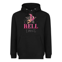 Black the hell i wont cowgirl Heavyweight Hoodie - MaliasSmallBusiness