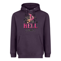 Plum the hell i wont cowgirl Heavyweight Hoodie - MaliasSmallBusiness