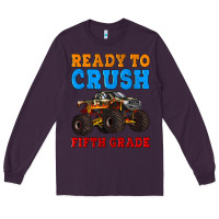 Plum ready to crush fifth grade Long Sleeve Tee - Artiststas