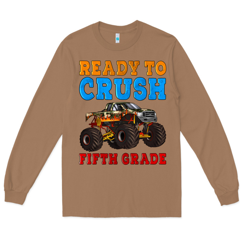 Ready To Crush Fifth Grade Long Sleeve Tee by Artiststas | Teevron